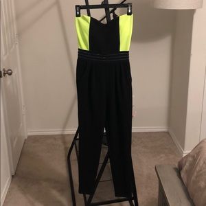 Long pant ankle romper